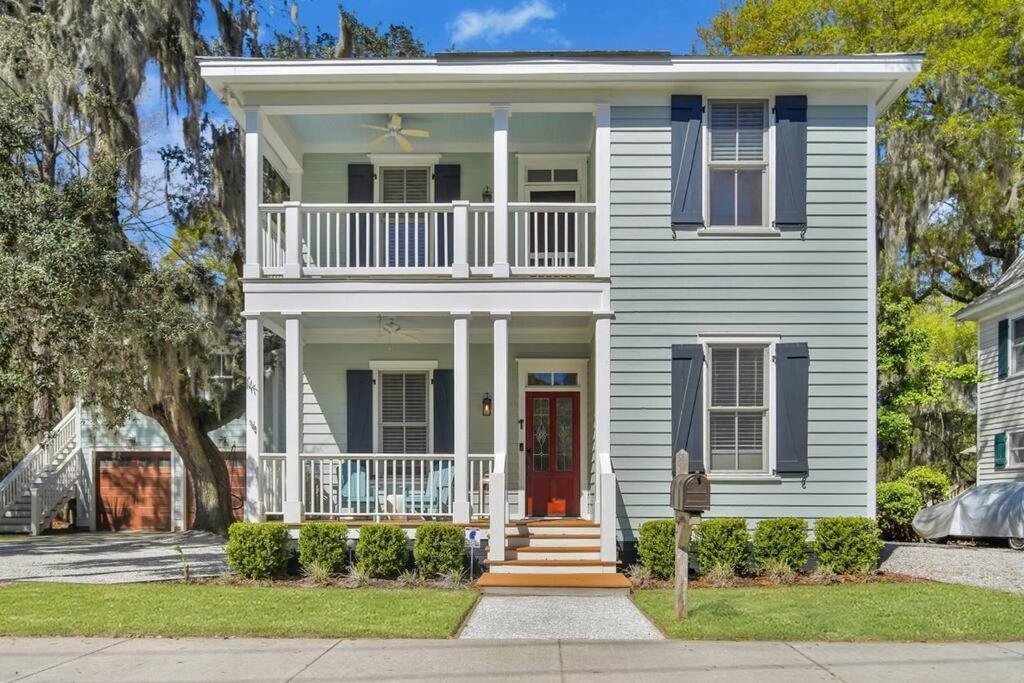 The Bluffton Village Home - 5 Bedroom In Old Town W Carriage Home Экстерьер фото